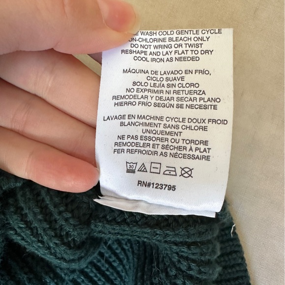 ANR+ Green Knit Sweater - Picture 4 of 8